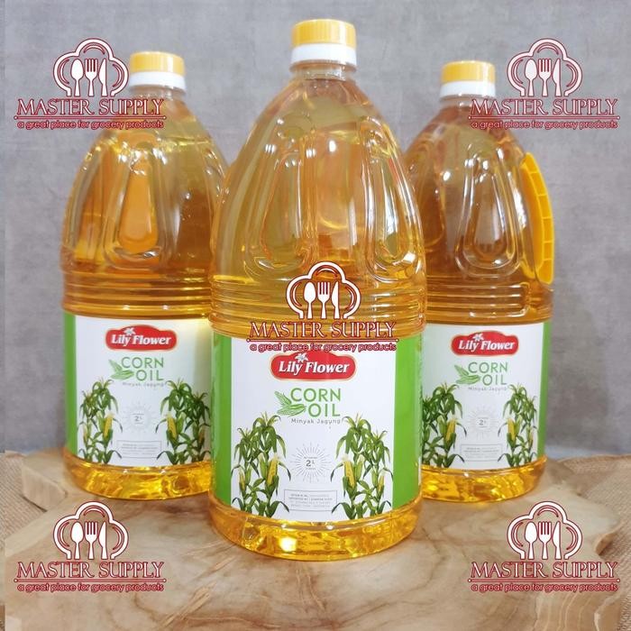 

CORN OIL LILY FLOWER 2 LITER / MINYAK JAGUNG SEHAT / CORN OIL 2 L