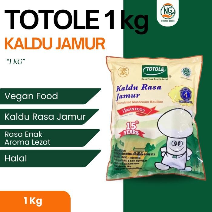 

TOTOLE 1 KG / KALDU JAMUR INSTAN Masakan Soup Bumbu Kaldu Jamur