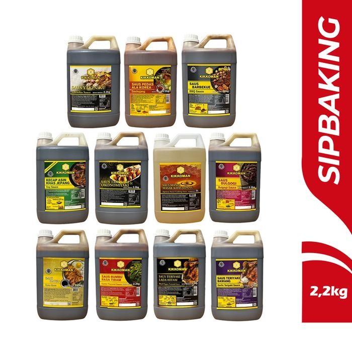 

Kikkoman Jerigen 2 liter Saus Korea Saos Takoyaki Gochujang Soy Sauce