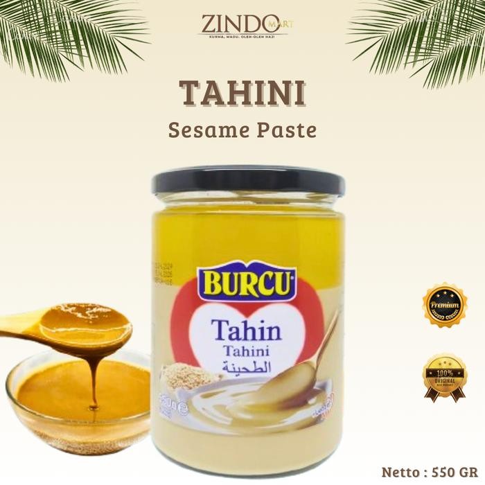 

TAHINI - PASTA WIJEN BURCU SESAME PASTE 550GR Instan