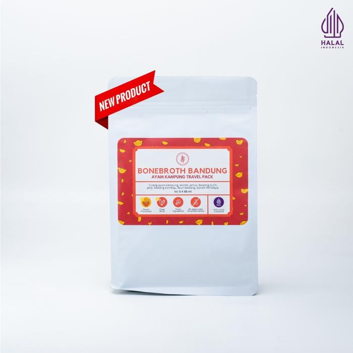 

Bonebroth Bandung - Kaldu Ayam Kampung Travel Pack 5x100ml - Best Seller