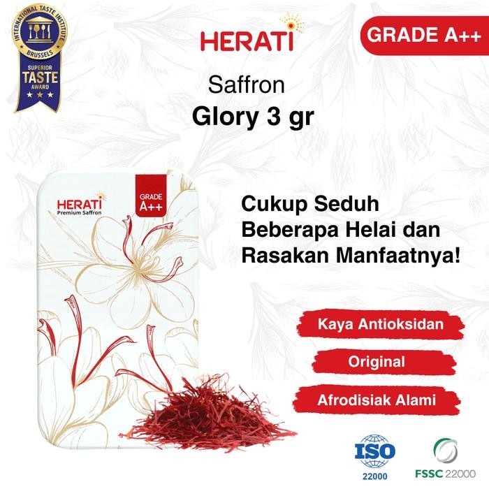 

Herati Saffron Afghanistan I Saffron Glory 3 gr Bunga Safron Grade A++ Premium Asli 100% Original