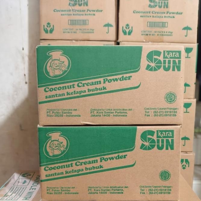 

Sun Kara Santan Kelapa Bubuk 20gr 1 dus isi 60 packs