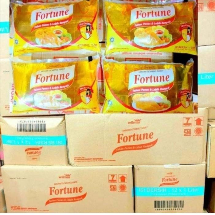 PROMO MINYAK FORTUNE KEMASAN 1LITER 1DUS
