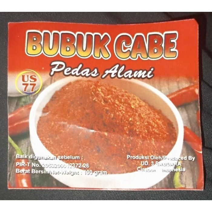 

Cabai Bubuk Halus Super Pedas Jeletot Cabe Tabur Instan Cabai Giling Saset Bumbu Dapur Asli Isi 25kg