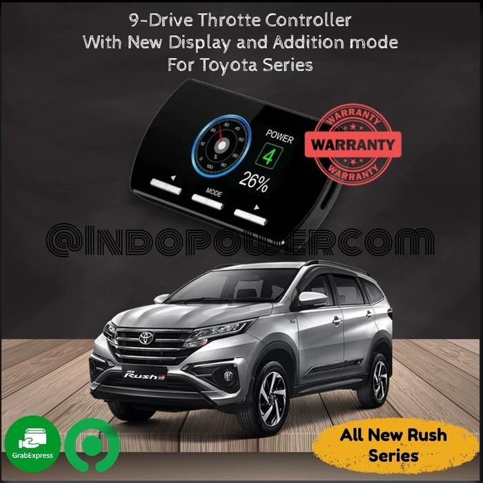 Ready 9 Drive New Throttle Controller Toyota All New Rush Series 9Drive