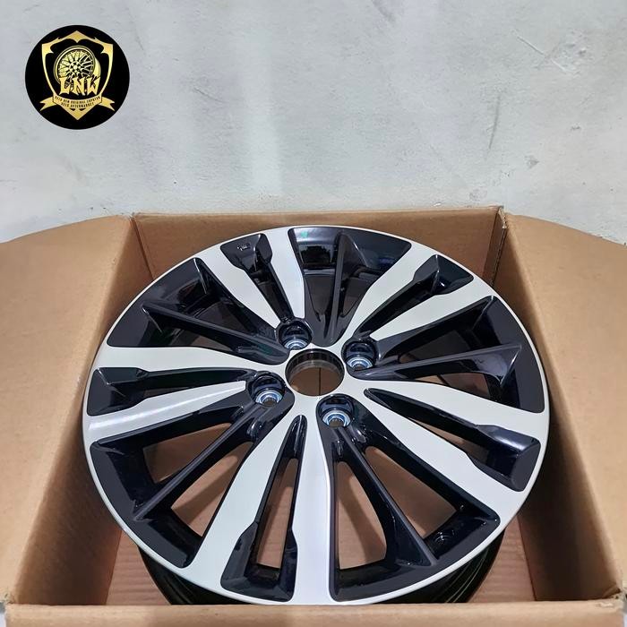 Ready Stok Velg Jazz RS Ori Honda Black Top Edition Limited Original Enkei R16