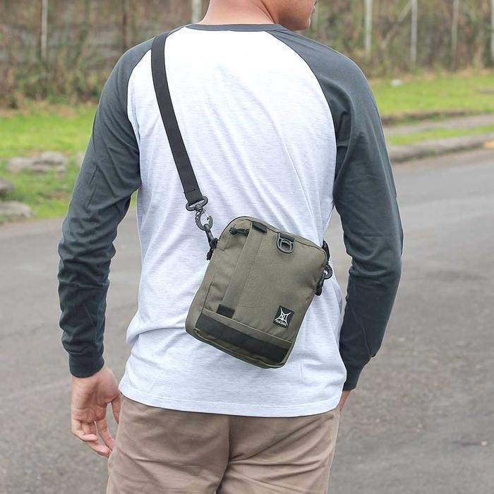 Slingbag Pria Distro Simpel Mini Tas Selempang Cowok Kecil Murah Keren