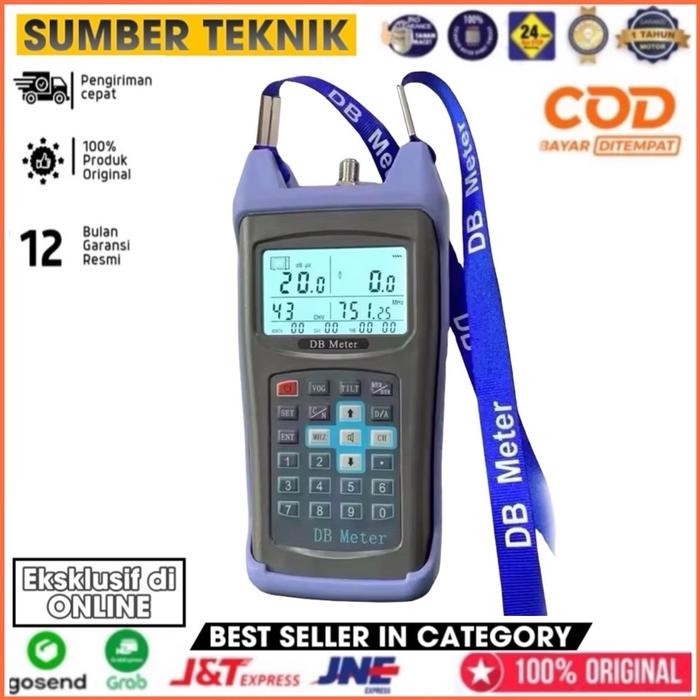 DB meter MS9802Q Digital TV Bidang Kekuatan Meter