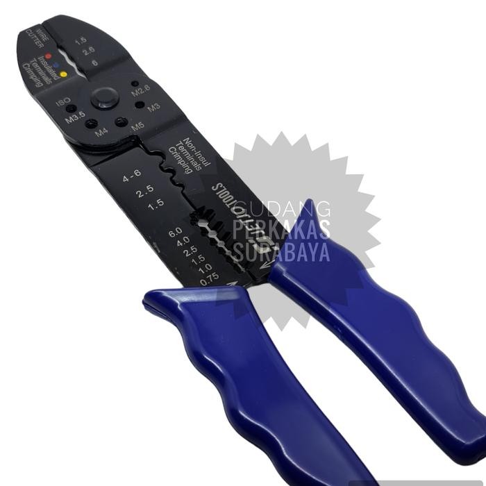 TANG CRIMPING SKUN KABEL PRES SKUN CRIMPING TOOL 9 IN TANG PRESS KABEL