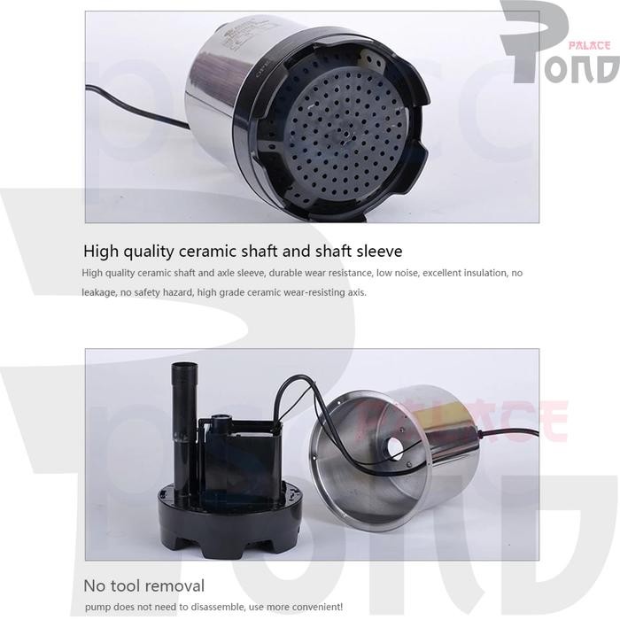 POMPA VACUUM DRAIN KOLAM KOI RESUN 2400 LITER PENGUIN POMPA AIR