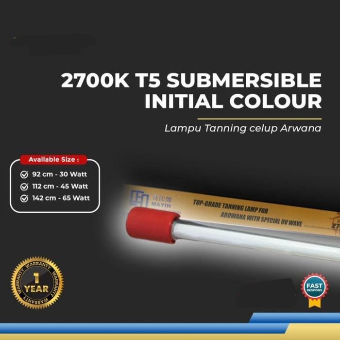 LAMPU TANNING T5 MAYIN 2700 KELVIN PANJANG LAMPU 92 CM ARWANA KOKI