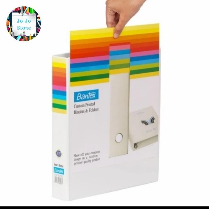 

bantex insert ring binder a4-4d- 25mm# 8722.07 kode 174