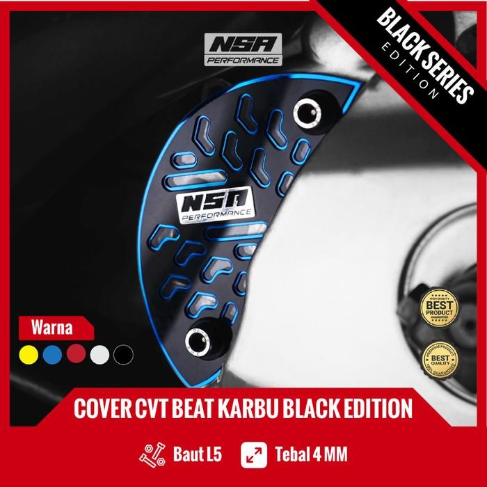 nsa cover cvt beat karbu beat fi scoopy karbu aksesoris beat scoopy aksesoris motor nsa performance