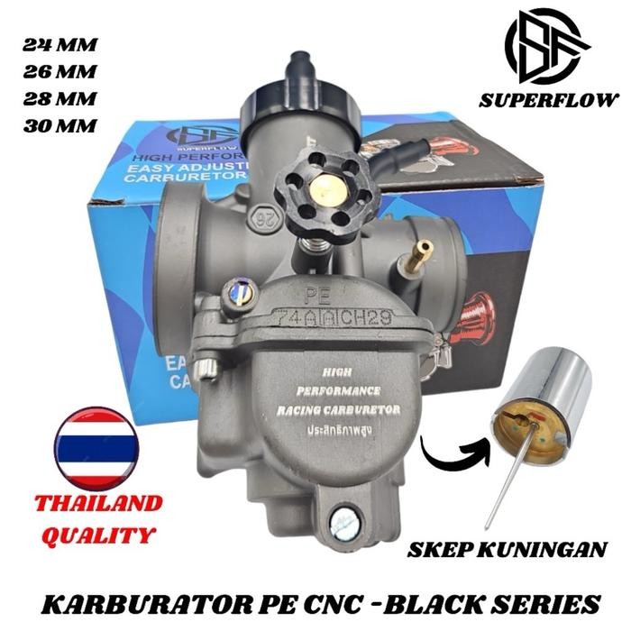 (BISA )KARBURATOR KARBU PE 24 26 28 SUPERFLOW - KARBURATOR KARBU PE24 PE26 PE28 SUPERFLOW RACING