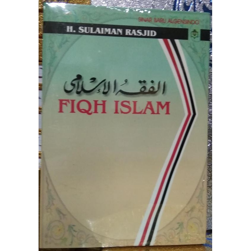 Buku Fiqih Islam HVS. Fiqh Islam Sulaiman Rasyid *
