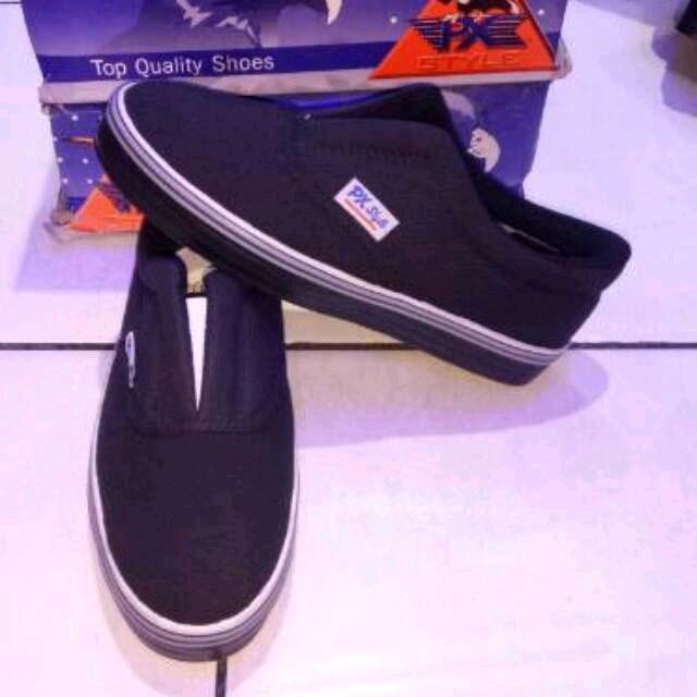 Saint Barkley - Sepatu Px Style 128/Sepatu Slip On Kanvas/Sepatu Kerja
