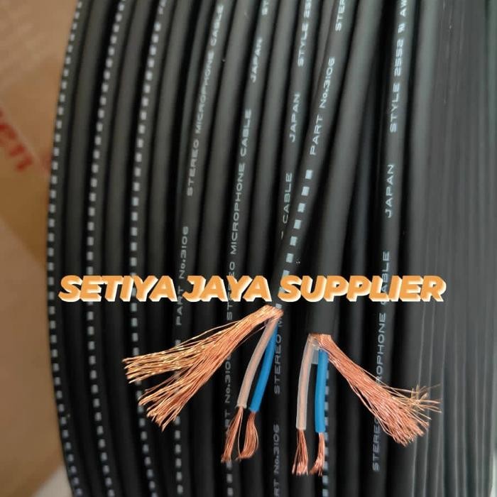 kabel mic stereo Mogami 3106 original japan