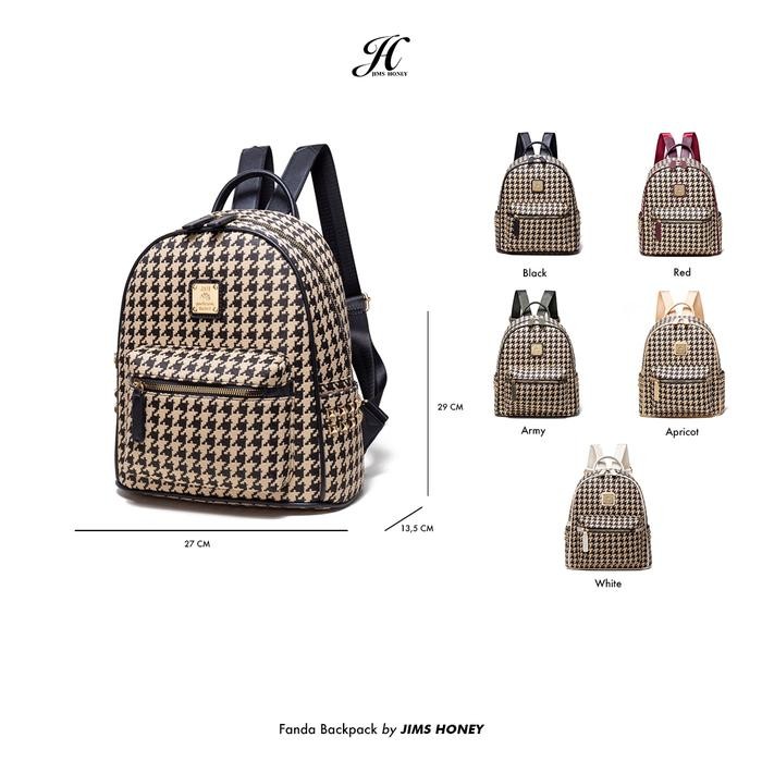 Elizabeth'S Bags - Fanda Bag - Tas Ransel Wanita Backpack Kulit