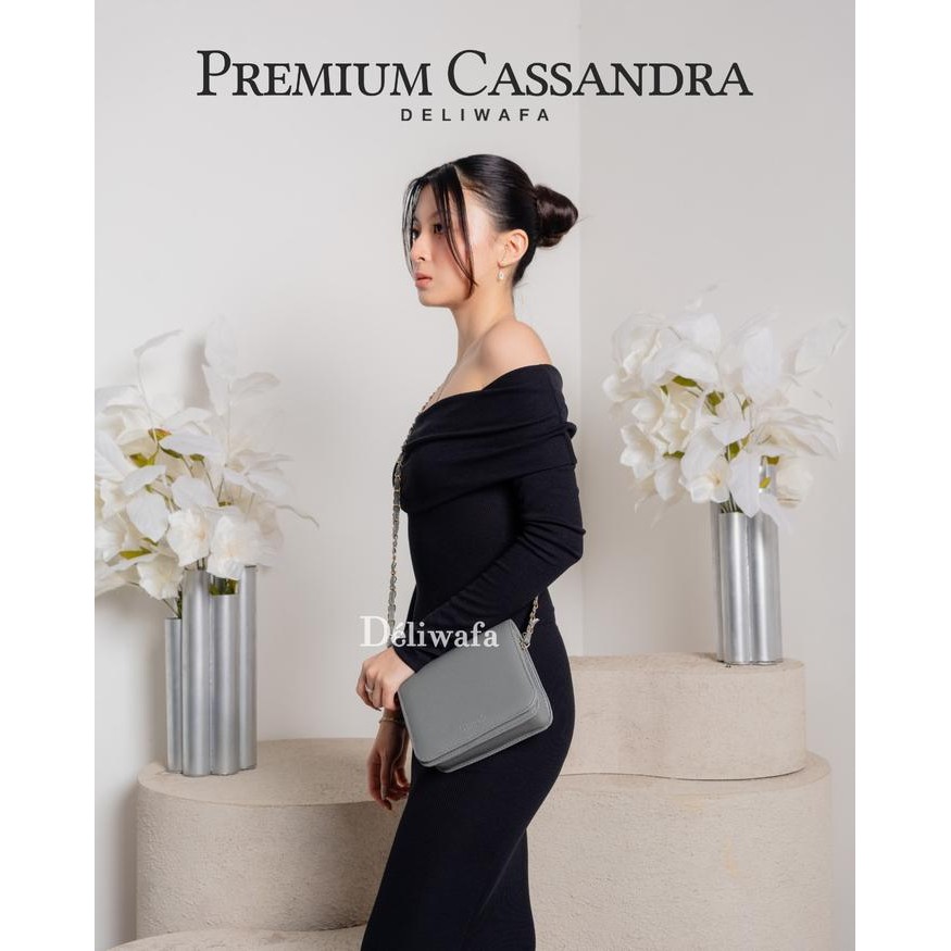 

HC502 [Beli Lokal] Deliwafa - Cassandra Selempang Wanita Slingbag Premium Tas Cewek GRATIS ONGKIR