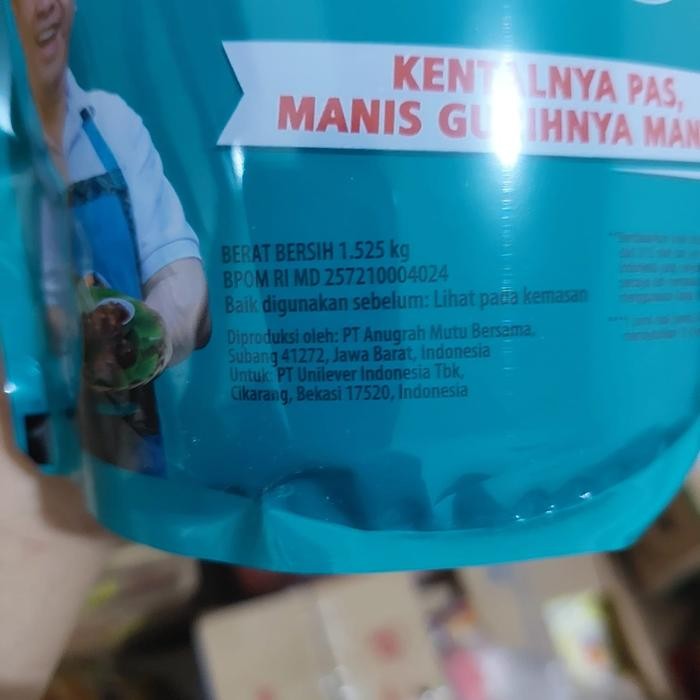 

1 Dus Isi 6 Bungkus Kecap Manis Bango Refill 1,5 Kg