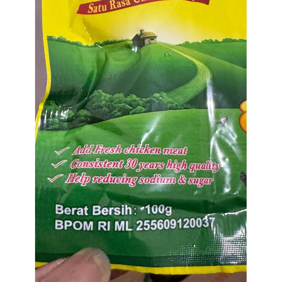 

Totole Kaldu Rasa Ayam 100 Gram