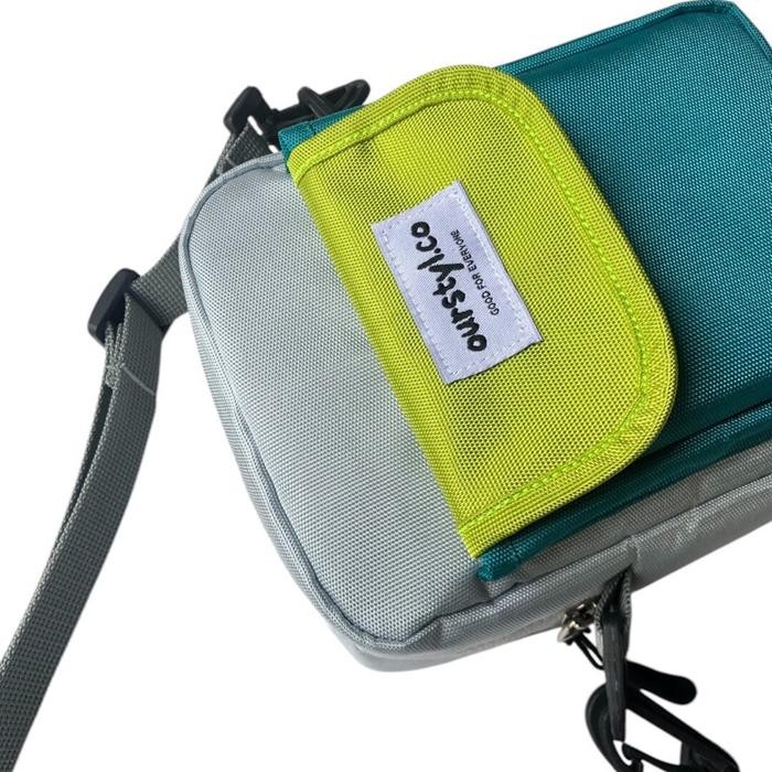 

KC246 Mini Slingbag Men's Crossbody & Shoulder Bags Tas Selempang Pria Tas Wanita Slinbag Casual