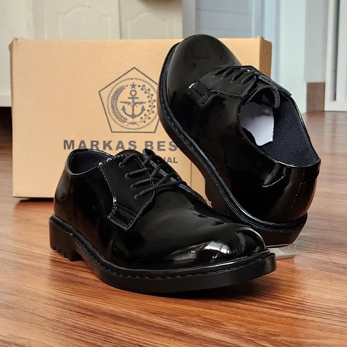 SEPATU PDH KULIT ASLI JATAH TNI ORIGINAL 2024