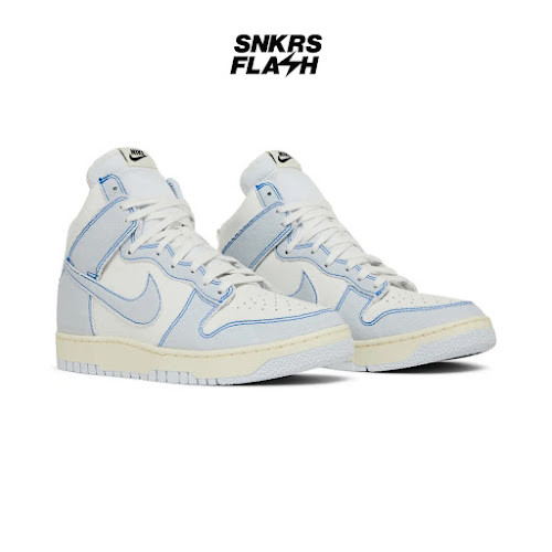 NIKE DUNK HI 1985 BLUE DENIM Sepatu Sneakers Unisex - DQ8799101 - Size 46