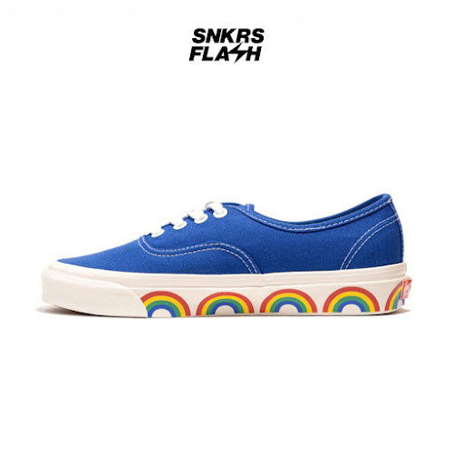 VANS AUTHENTIC 44 DX ANAHEIM FACTORY OG BLUE SCENE Sepatu Sneakers Unisex - VN0A54F241D - Size 37