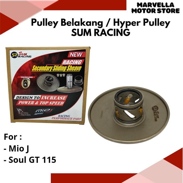 Pulley Belakang Secondary Sliding Sheave Hyper Pulley Sum Racing Mio J Mio Gt 115