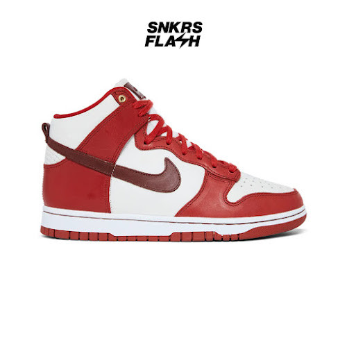 NIKE DUNK HIGH LXX CINNABAR Sepatu Sneakers Wanita - DX0346600 - Size 38