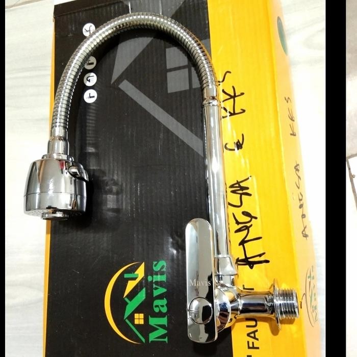 KERAN SPIRAL ANGSA / KRAN CUCI PIRING ANGSA(MAVIS DRAT KUNINGAN)