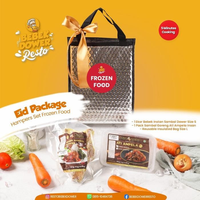 Ready Hampers Frozen Food Lengkap Edisi Quarantine Isi 2 - Parcel Makanan Beku