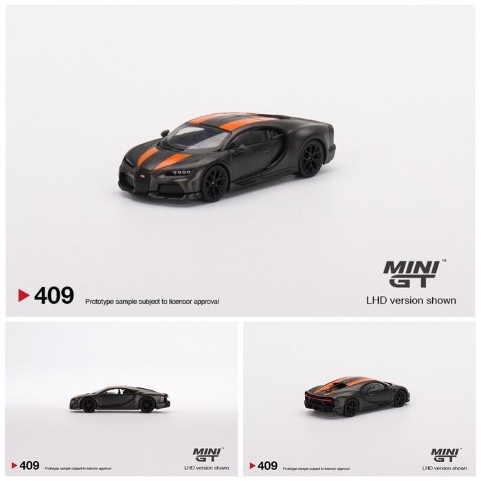 Minigt 409 Bugatti Chiron Super Sport 300+ World Record Diecast