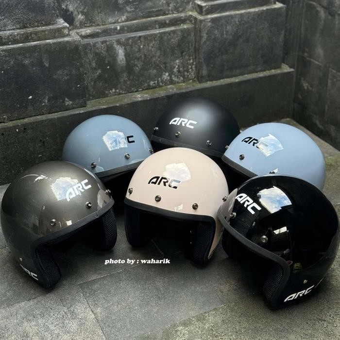 Terlaris - Helm Bogo Arc + Kaca Original