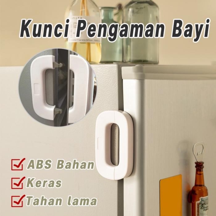 Terlaris - Kunci Pengaman Bayi Kunci Pengaman Kulkas Kunci Pengaman Kulkas Kunci Pintu Multifungsi