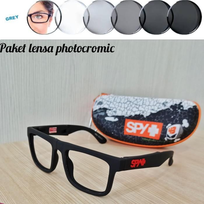 alfa kacamata minus frame kacamata pria frame besar lensa photocromic