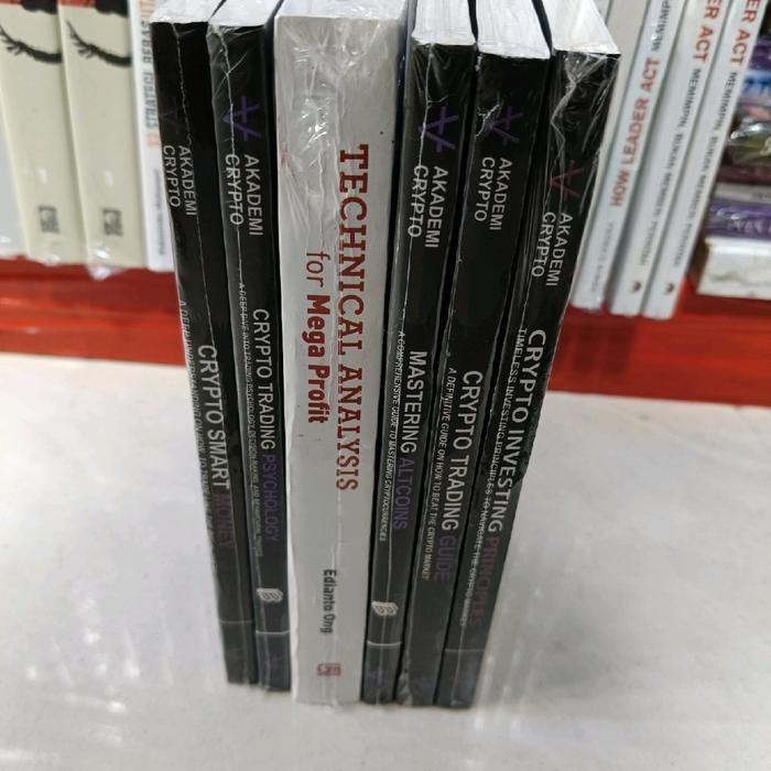 

SALE !!! PAKET 6 BUKU TECHNICAL ANALYSIS FOR MEGA PROFIT CRYPTO TRADING GUIDE CRYPTO TRADING