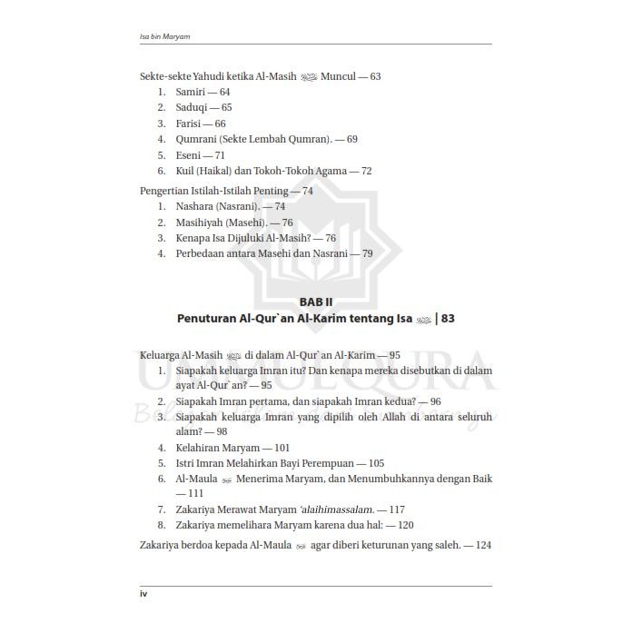 

SALE !!! BUKU ISA BIN MARYAM (ILMIAH & OTENTIK) READYY