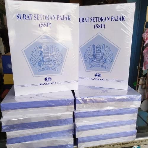 

SALE !!! BUKU SURAT SETORAN PAJAK I SSP 5 RANGKAP ( ISI 10 BUKU) READYY