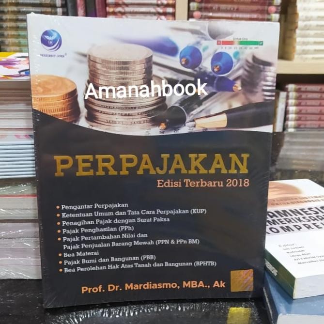 

SALE !!! BUKU PERPAJAKAN EDISI TERBARU 2018 MARDIASMO READYY