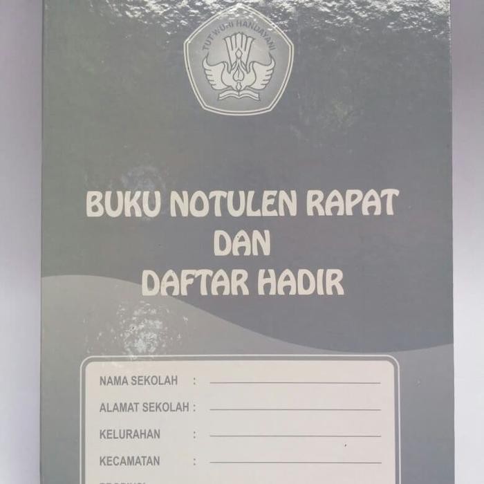 

SALE !!! BUKU NOTULEN RAPAT DAN DAFTAR HADIR READYY