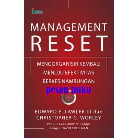 

SALE !!! BUKU MANAGEMENT RESET MENGORGANISIR KEMBALI MENUJU EFEKTIVITAS READYY
