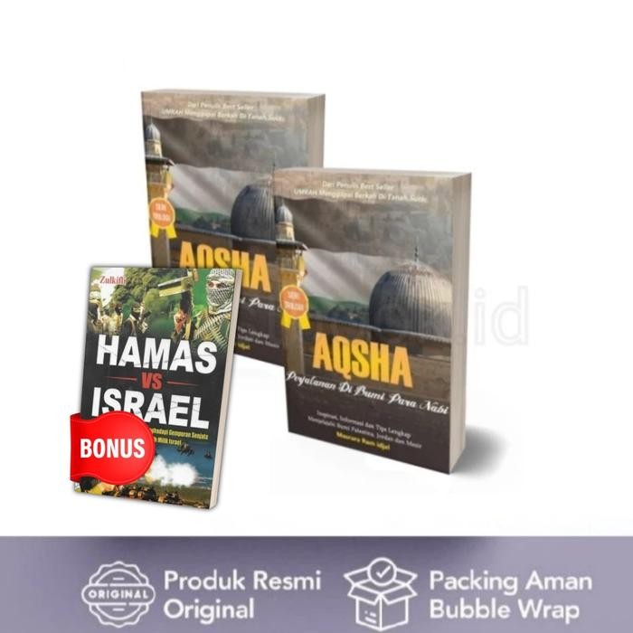 

SALE !!! BUKU AQSHA PERJALANAN DI BUMI PARA NABI READYY