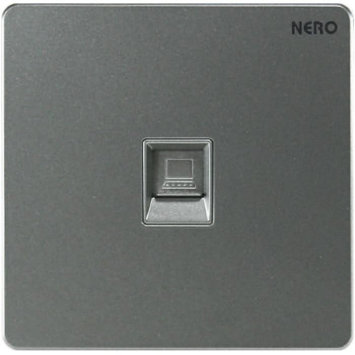 Nero Casa Grey Data Outlet Cat5E (X2Pc-Gr)