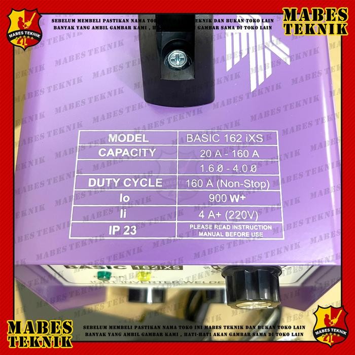 TERBARU MESIN LAS LAKONI BASIC 162IX - TRAFO LAS INVERTER WELDER BASIC 162 IX TERMURAH