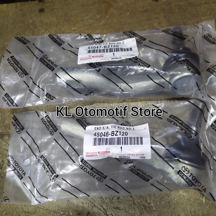 TERBARU TIEROD TIE ROD END AVANZA VELOZ 45046-BZ120 / 45047-BZ120 TERMURAH
