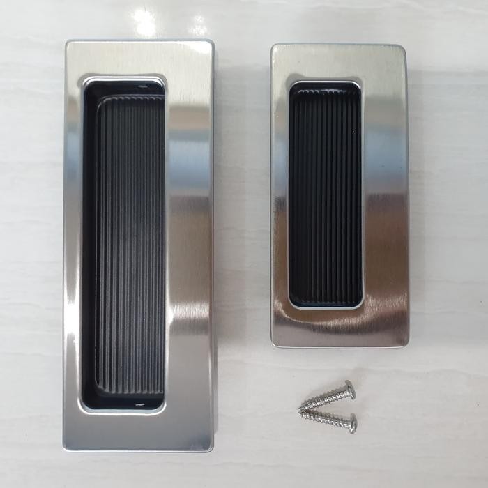 Tarikan Handle TANAM Laci Lemari Pintu Rumah Sliding Geser KOTAK L-010 *