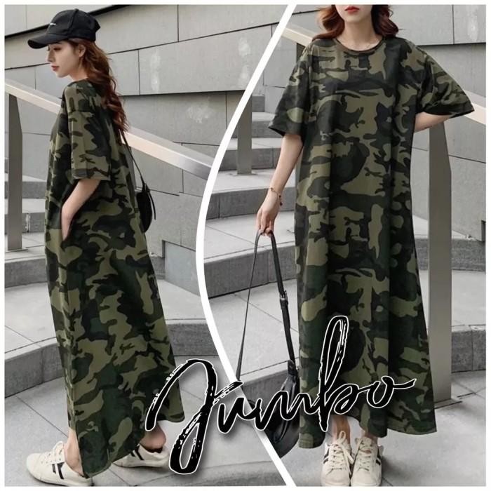 (Allthebest) OBRAL  Long Tunik Jumbo Baju Daster Kaos Tunik Big Size Blouse 3L